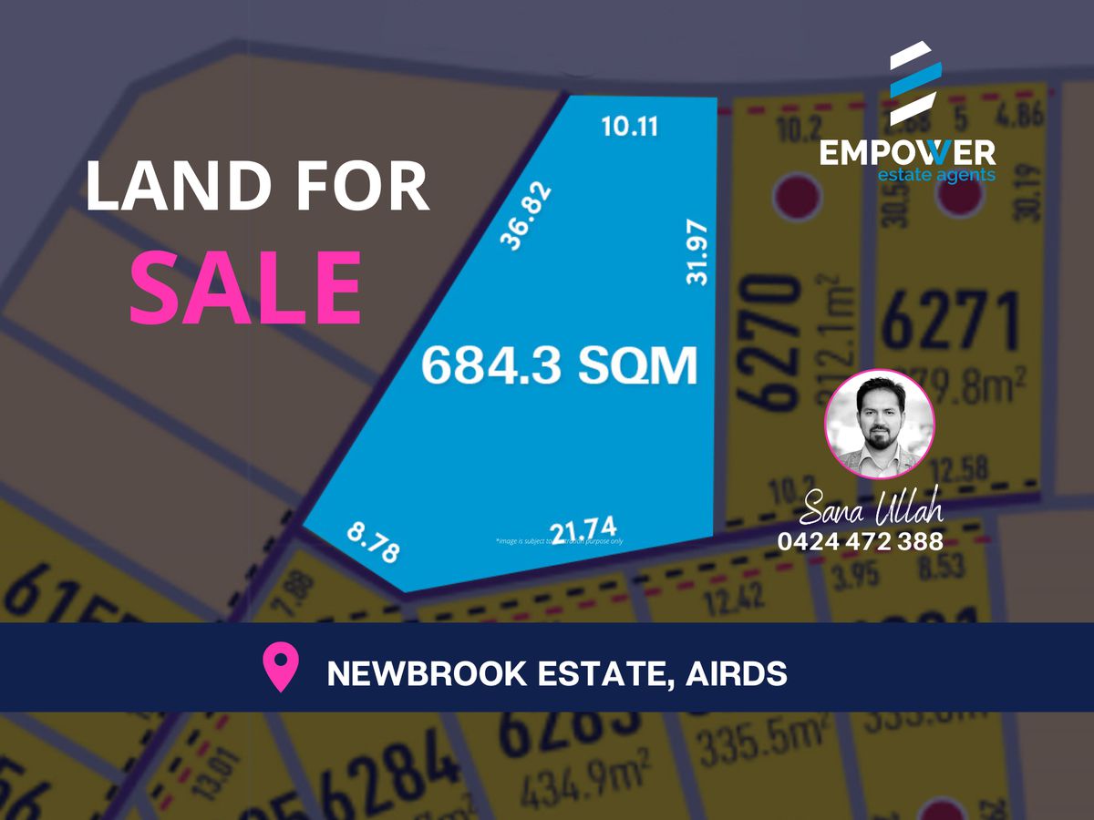 Land for sale in Newbrook Estate
