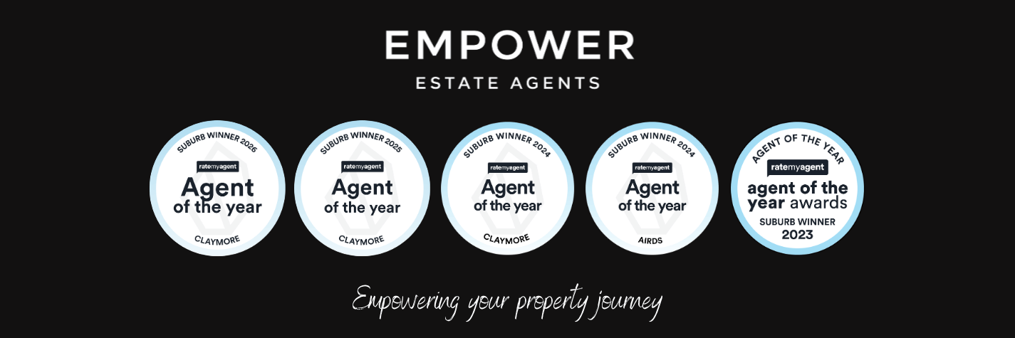 RateMyAgent Agent of the Year awards 2023 to 2026 Empower Estate Agents